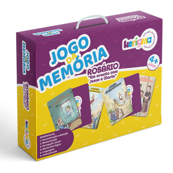 JOGO DA MEMÓRIA - Rosário - Em oração com Jesus e Maria