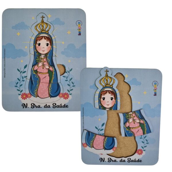 QUEBRA-CABEÇA BABY 3 peças Nossa Senhora da Saúde