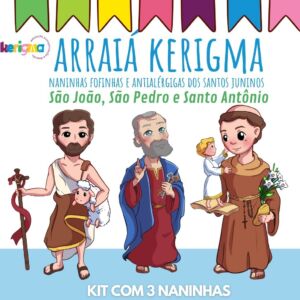 Kit almofadinhas NANINHAS Santos Juninos