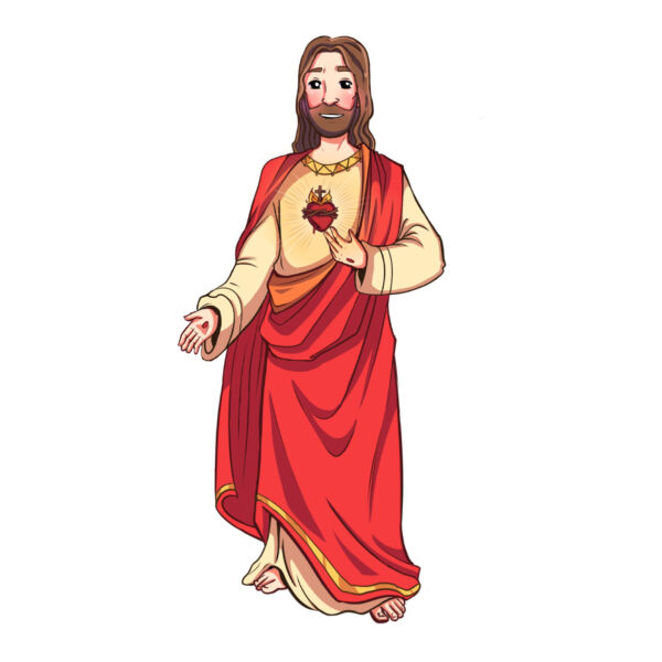 ALMOFADINHAS - NANINHA Sagrado Coração de Jesus - Image 2
